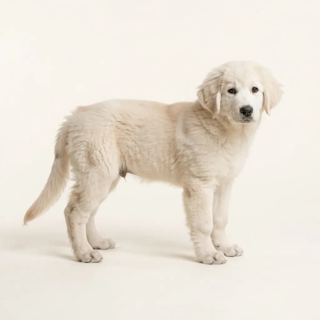 Leonberger in Creme — Fellfarbe und Aussehen