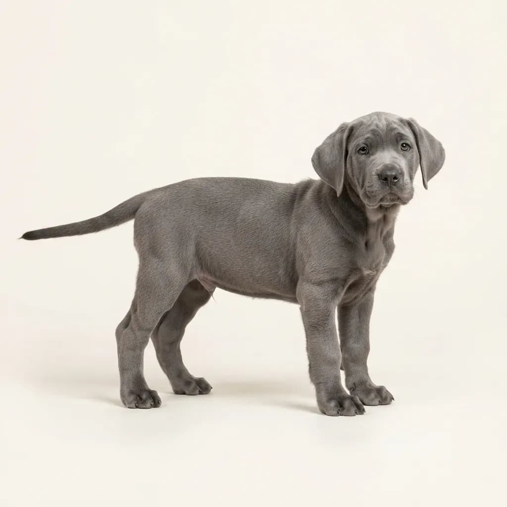 Fila Brasileiro in Grau — Fellfarbe und Aussehen