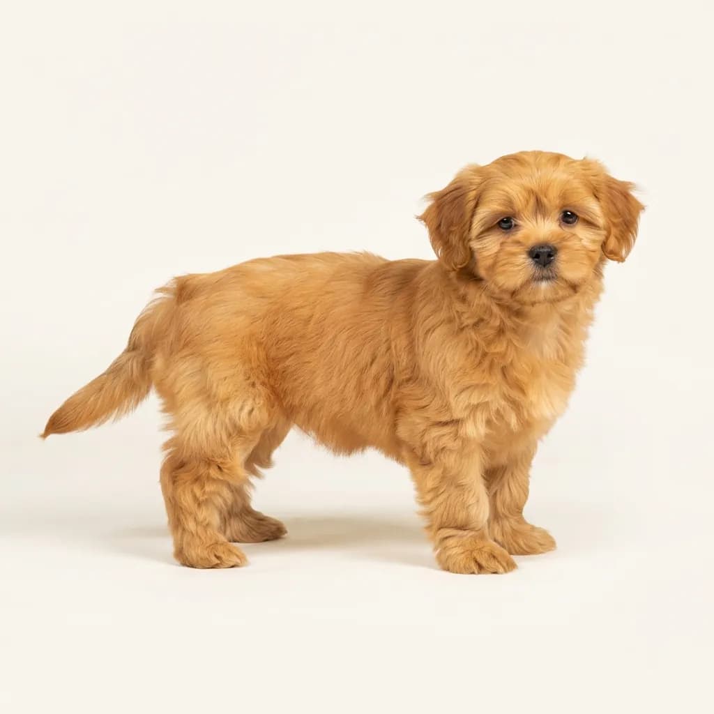 Lhasa Apso in Goldfarben — Fellfarbe und Aussehen
