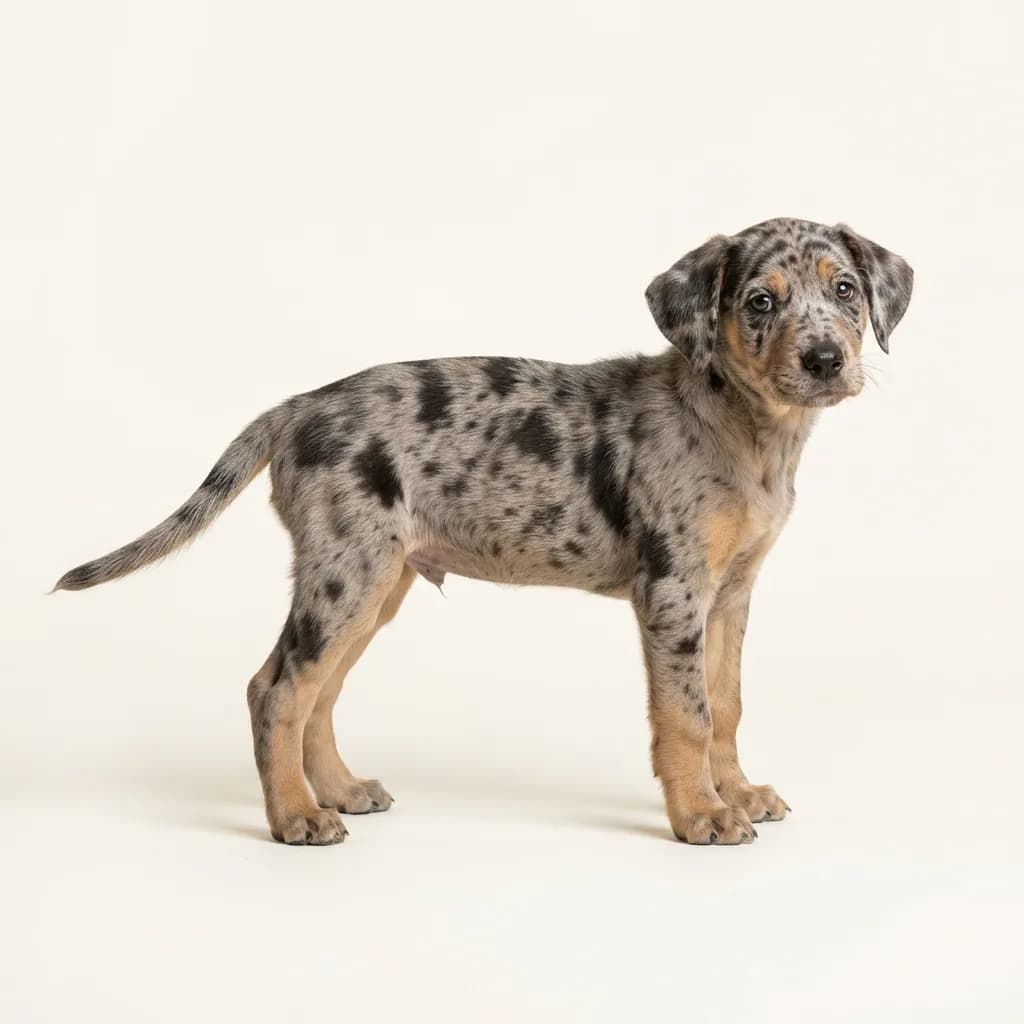 American Leopard Hound in Merle (Tiger) — Fellfarbe und Aussehen