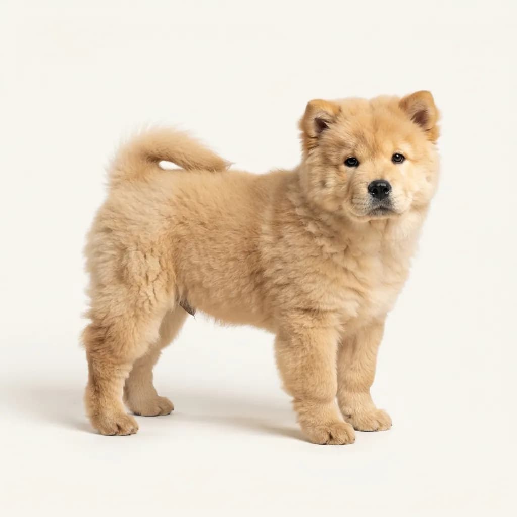 Chow Chow in Falbfarben — Fellfarbe und Aussehen