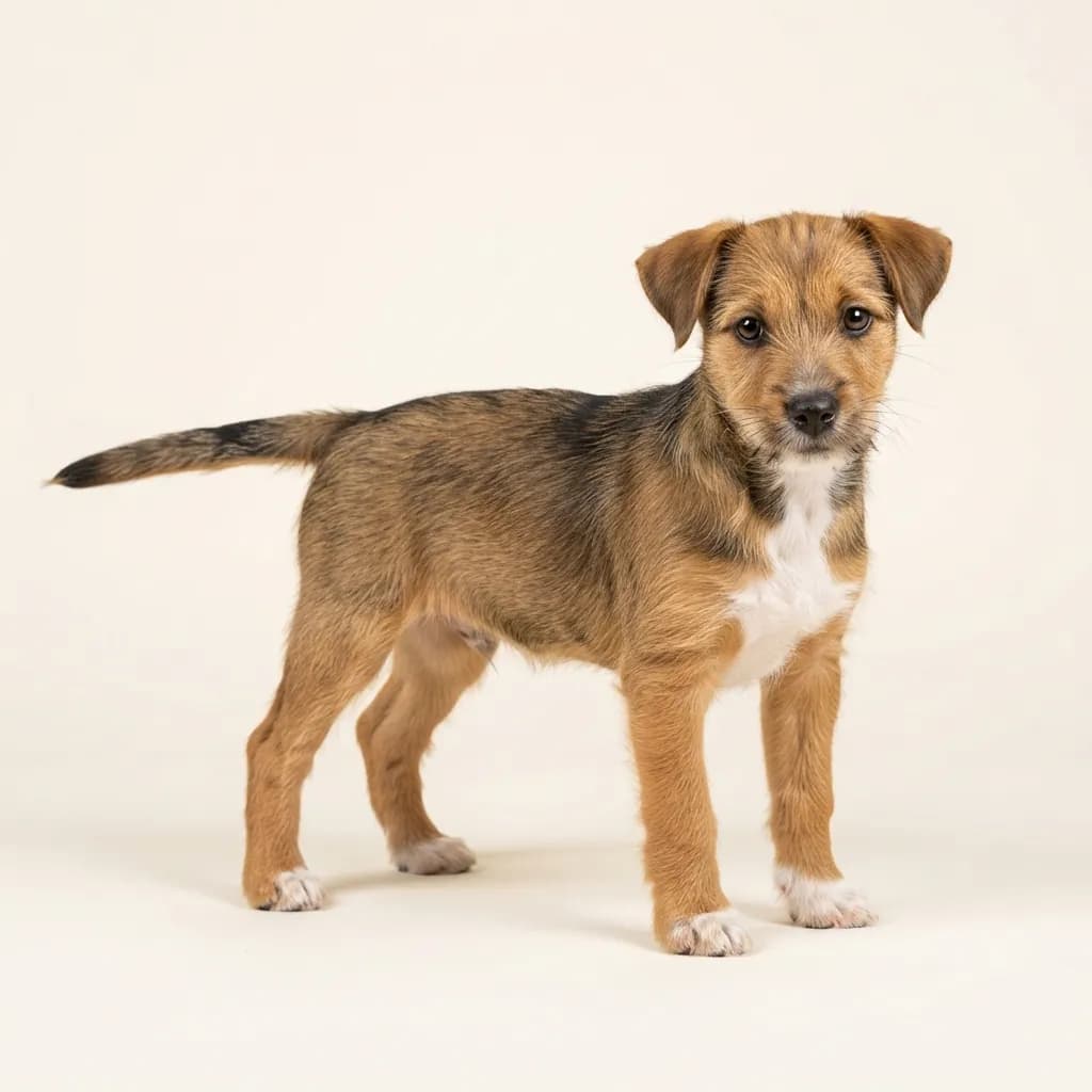 Teddy Roosevelt Terrier in Zobel — Fellfarbe und Aussehen