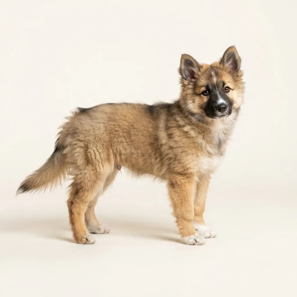 Islandhund in Zobel — Fellfarbe und Aussehen