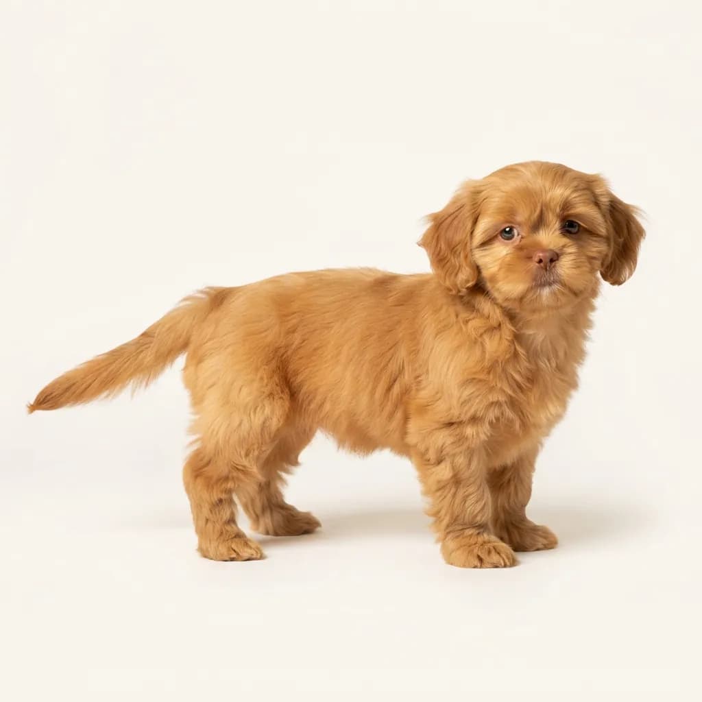 Shih Tzu in Goldfarben — Fellfarbe und Aussehen