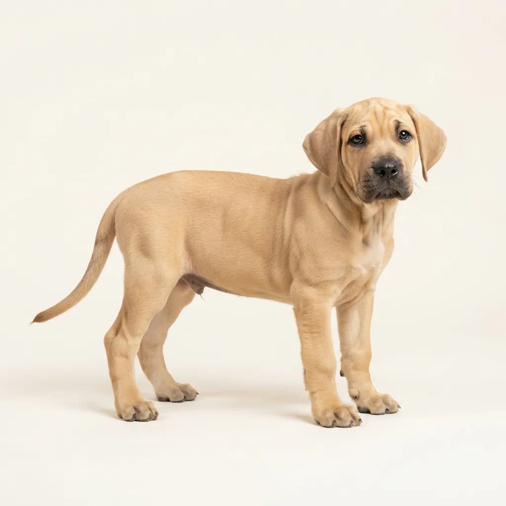 Fila Brasileiro in Falbfarben — Fellfarbe und Aussehen