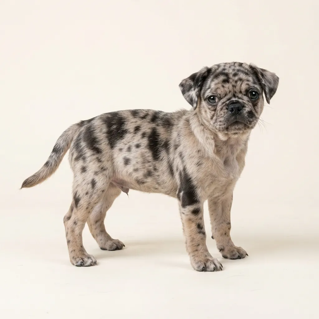 Merle Pug — coat colour and appearance