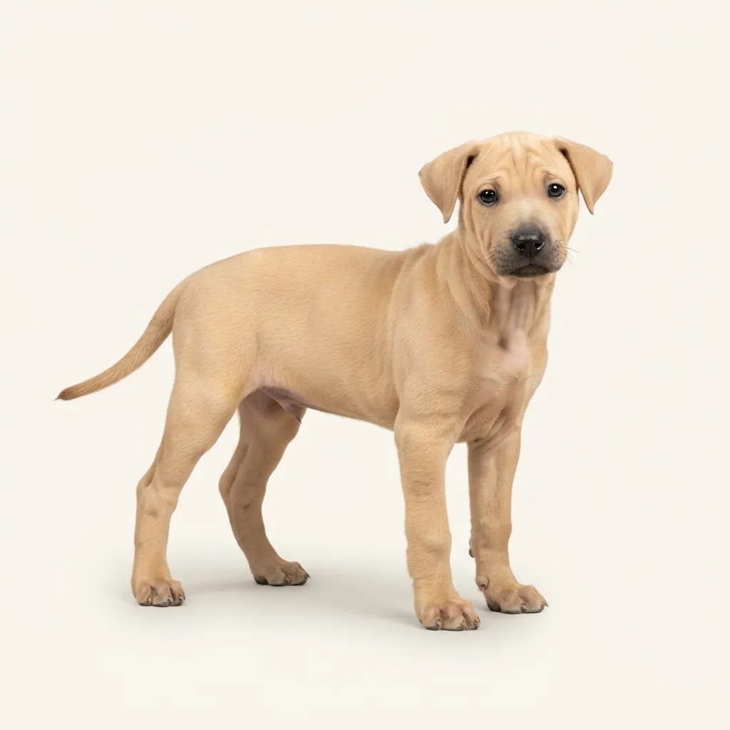 Thai Ridgeback in Falbfarben — Fellfarbe und Aussehen