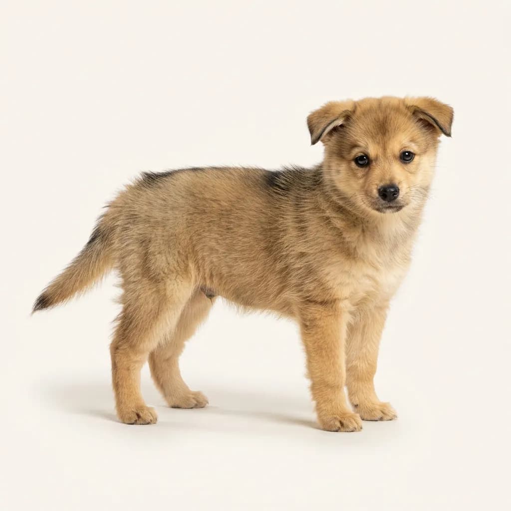 Pomsky in Zobel — Fellfarbe und Aussehen