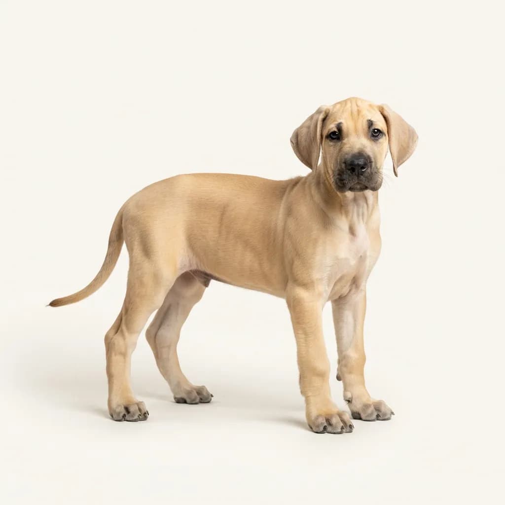 Deutsche Dogge in Falbfarben — Fellfarbe und Aussehen