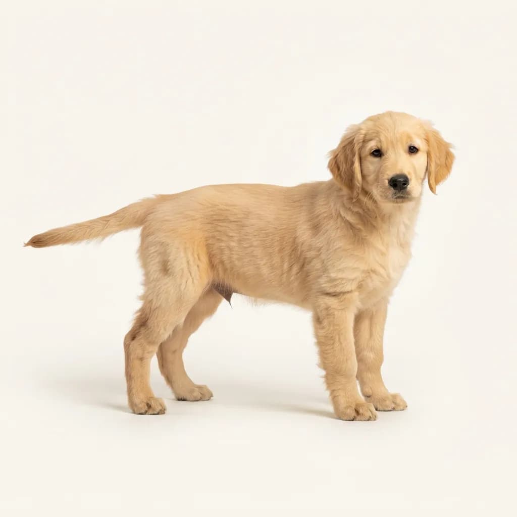 Flat Coated Retriever in Gelb — Fellfarbe und Aussehen