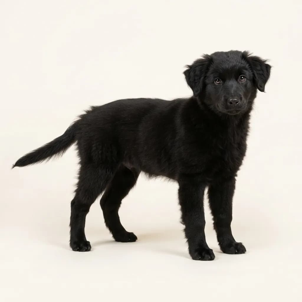 Australian Shepherd in Schwarz — Fellfarbe und Aussehen