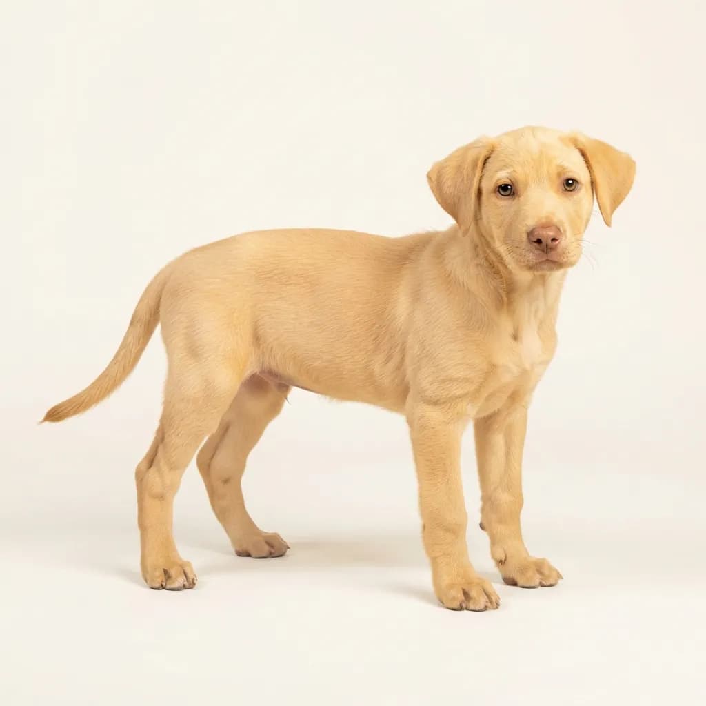 American Leopard Hound in Gelb — Fellfarbe und Aussehen