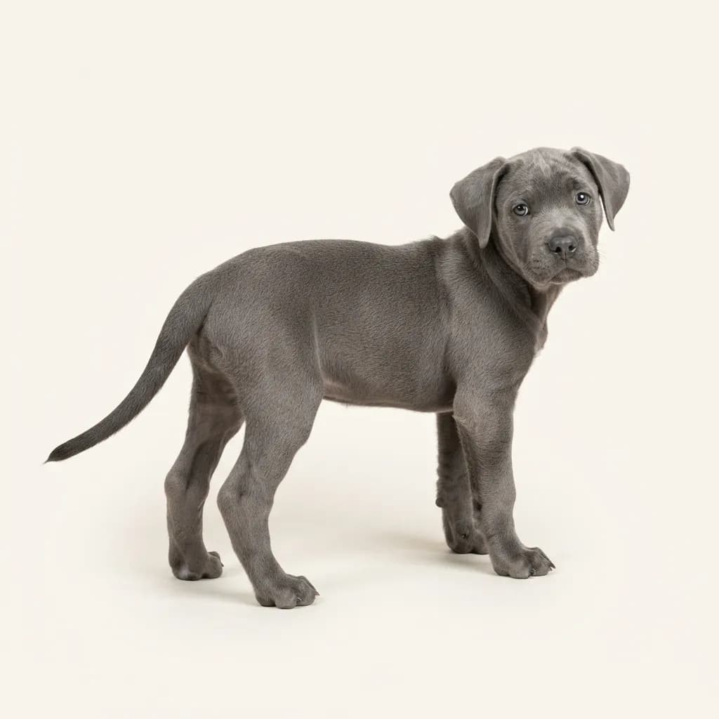 Cão Fila De São Miguel in Grau — Fellfarbe und Aussehen