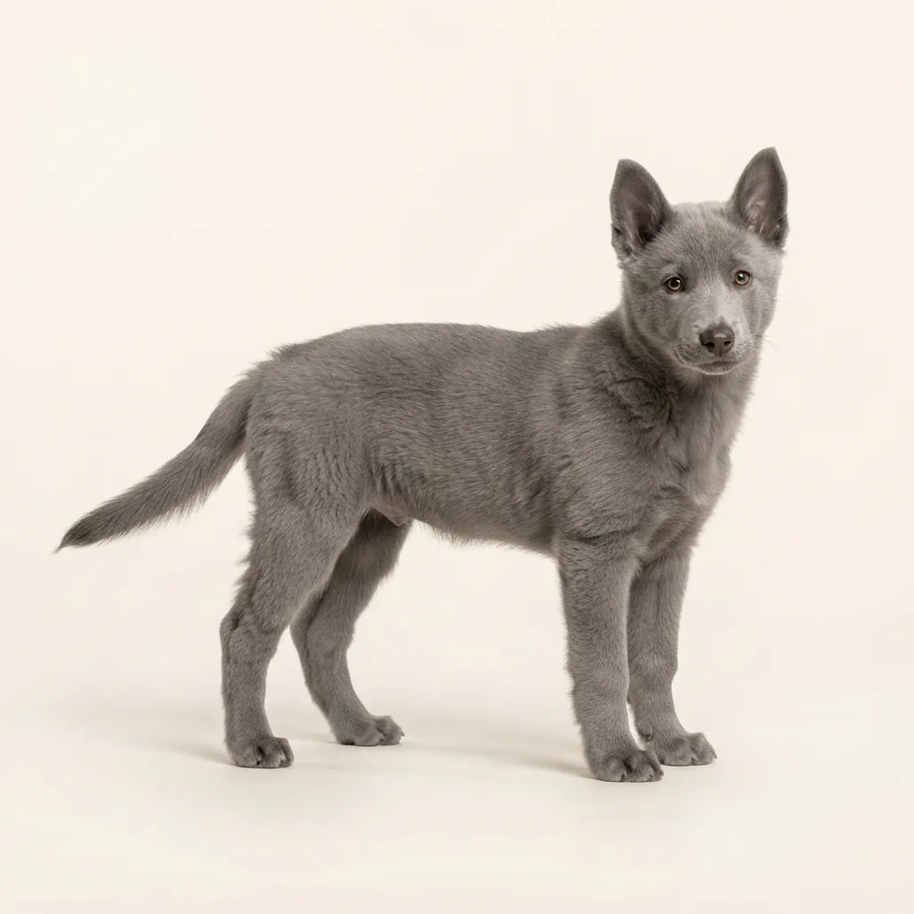 Grey West Siberian Laika — coat colour and appearance