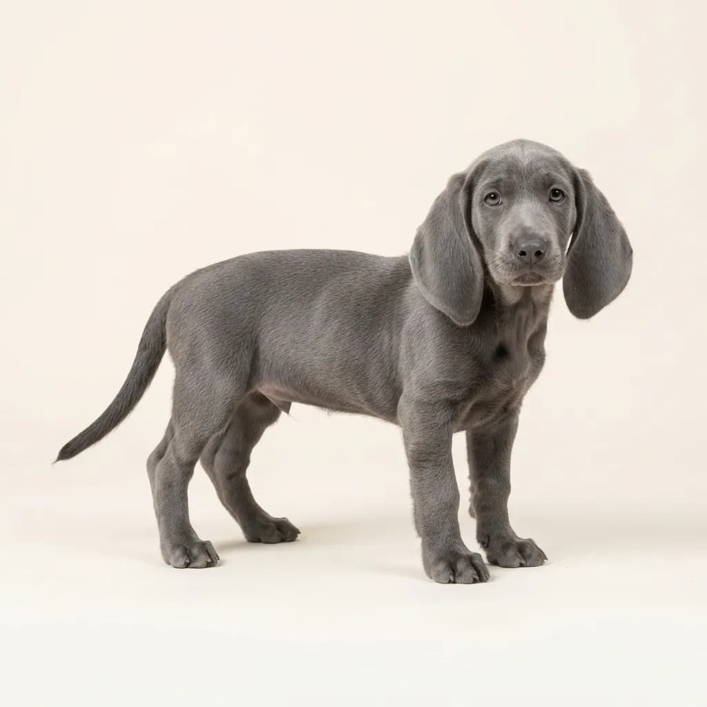 Basset bleu de Gascogne in Blau — Fellfarbe und Aussehen