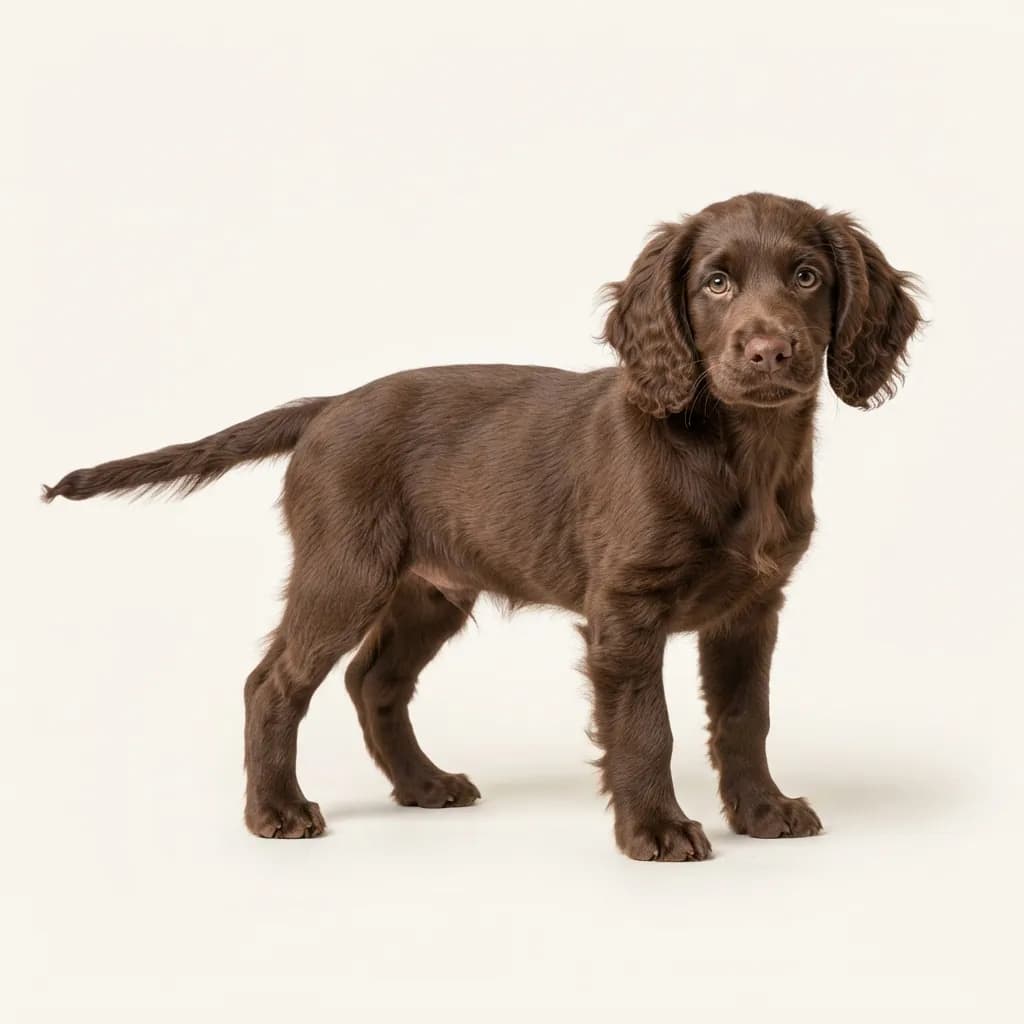 Boykin Spaniel in Braun — Fellfarbe und Aussehen