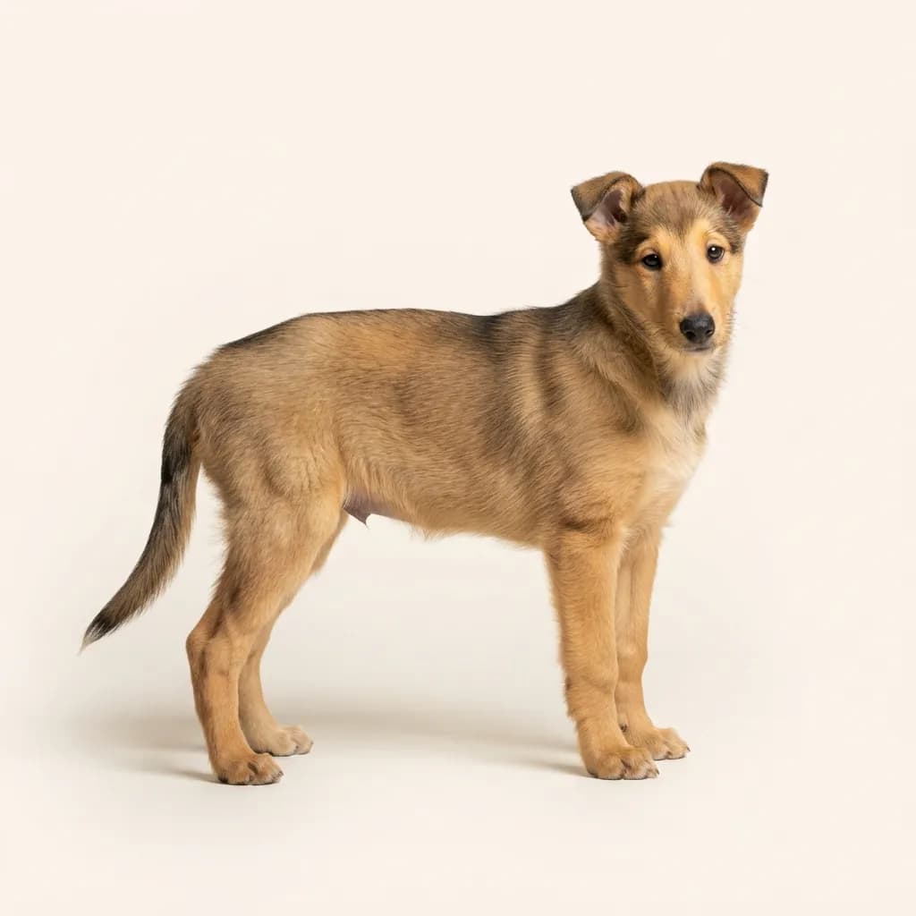 Collie (Kurzhaar) in Zobel — Fellfarbe und Aussehen