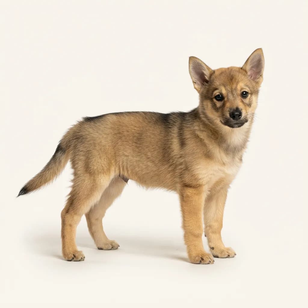 Norwegischer Lundehund in Zobel — Fellfarbe und Aussehen