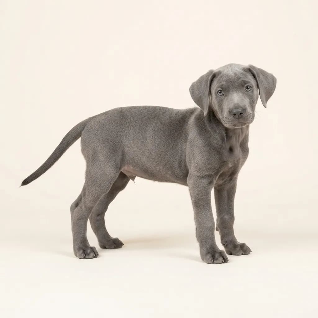 Catahoula Leopard Dog in Blau — Fellfarbe und Aussehen