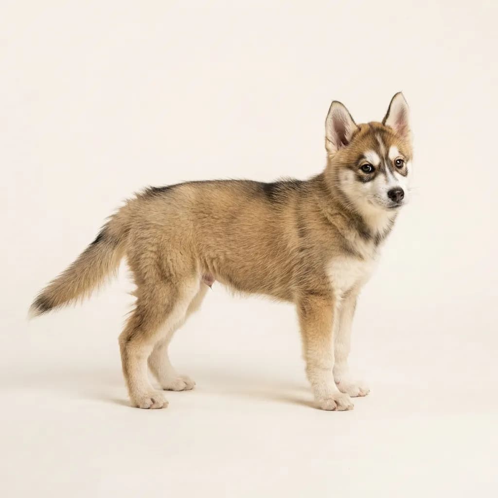 Siberian Husky in Zobel — Fellfarbe und Aussehen