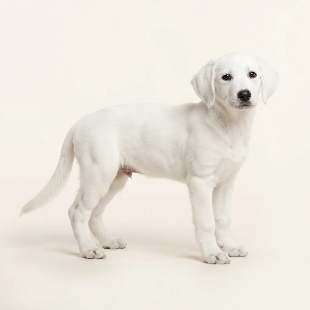 White Small Swiss Hound (Jura) — coat colour and appearance
