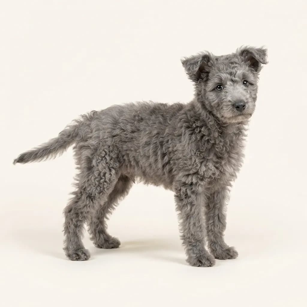 Pumi in Grau — Fellfarbe und Aussehen