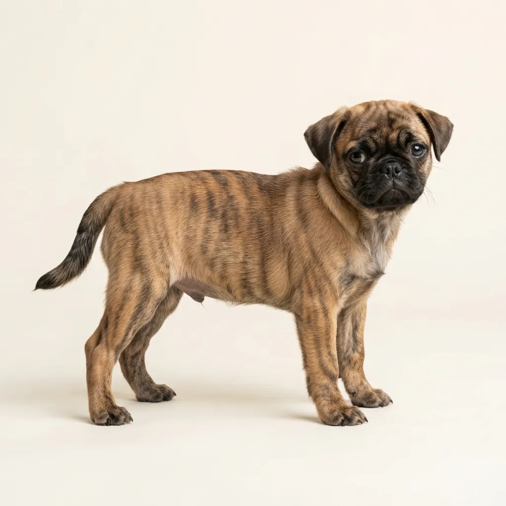Brindle Pug — coat colour and appearance