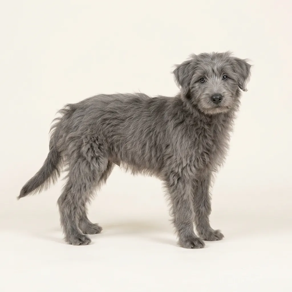 Grey Pyrenean Shepherd (Longhair) — coat colour and appearance