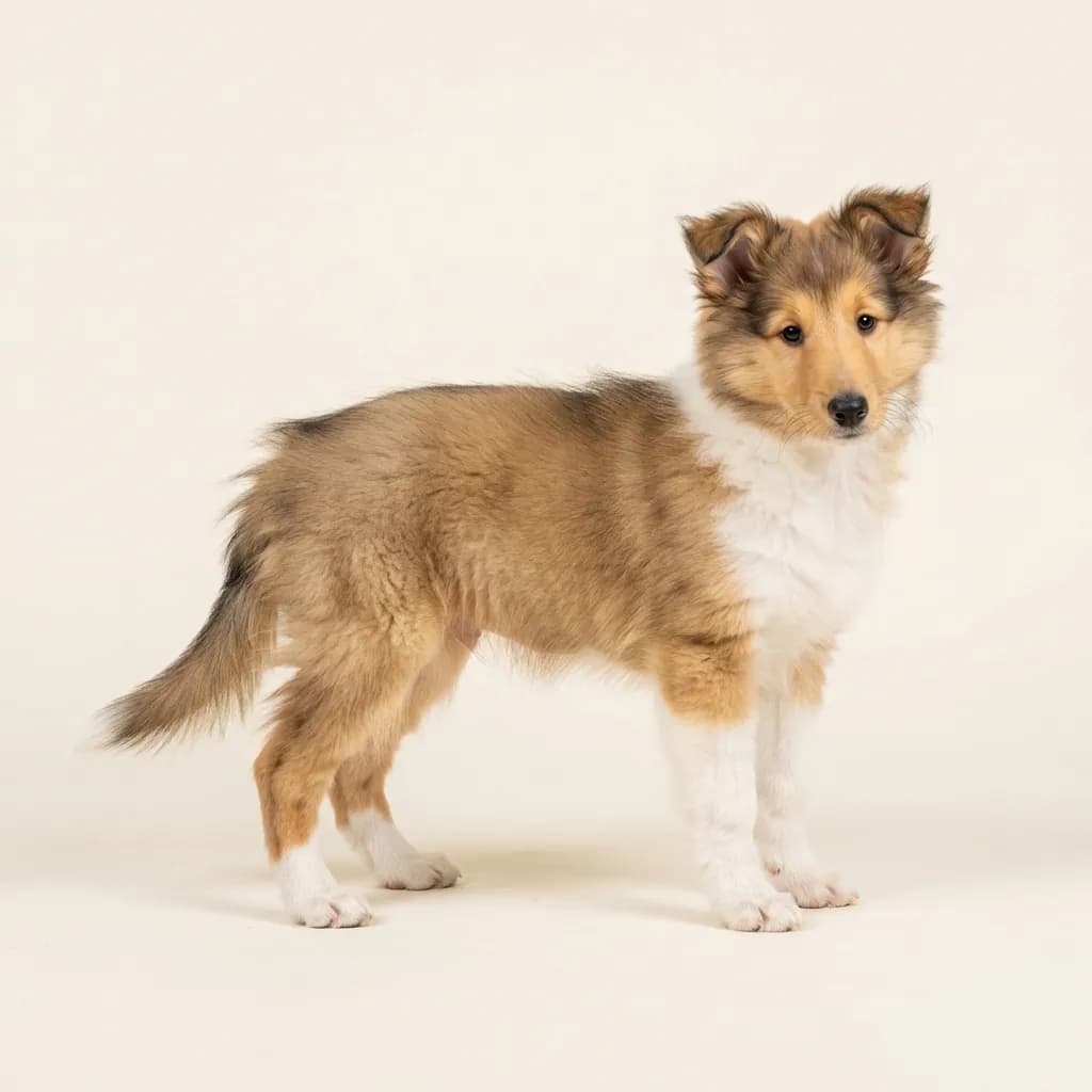 Amerikanischer Collie in Zobel — Fellfarbe und Aussehen