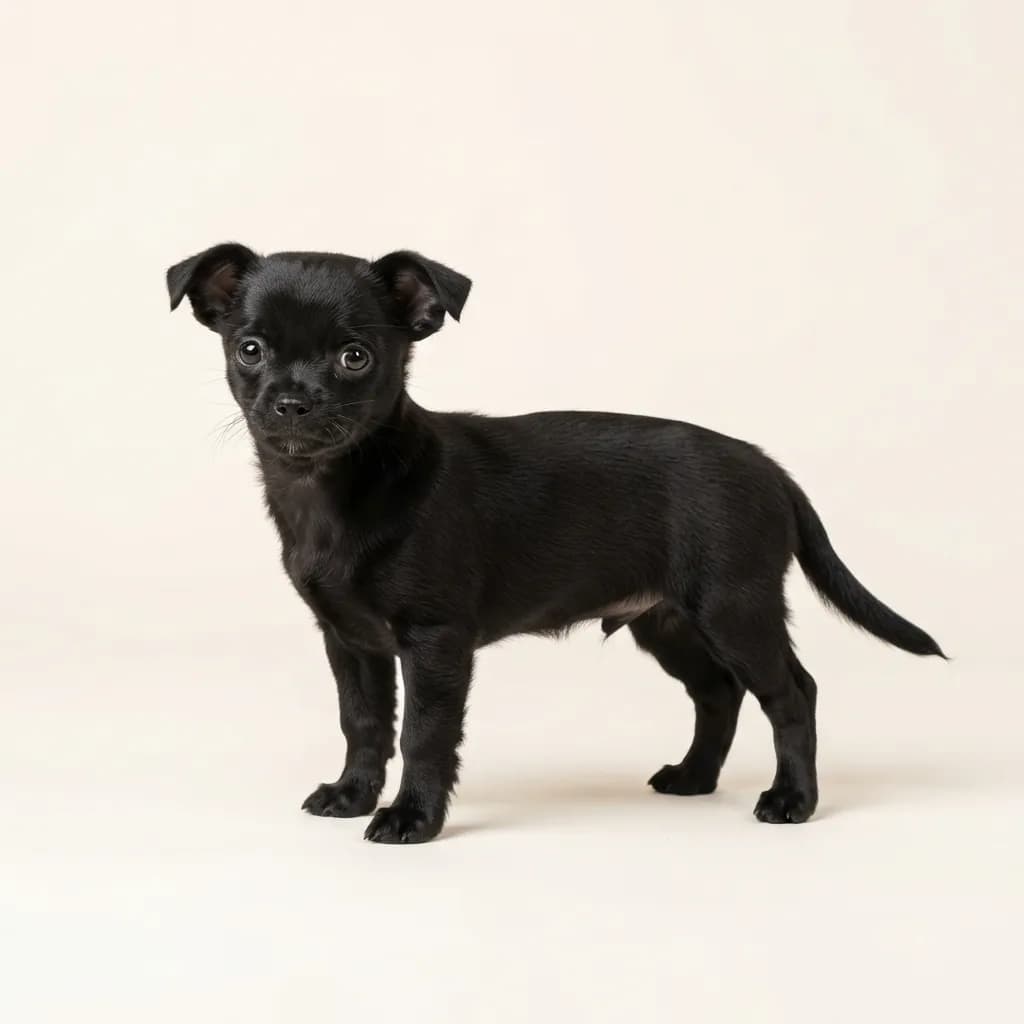 Chihuahua in Schwarz — Fellfarbe und Aussehen