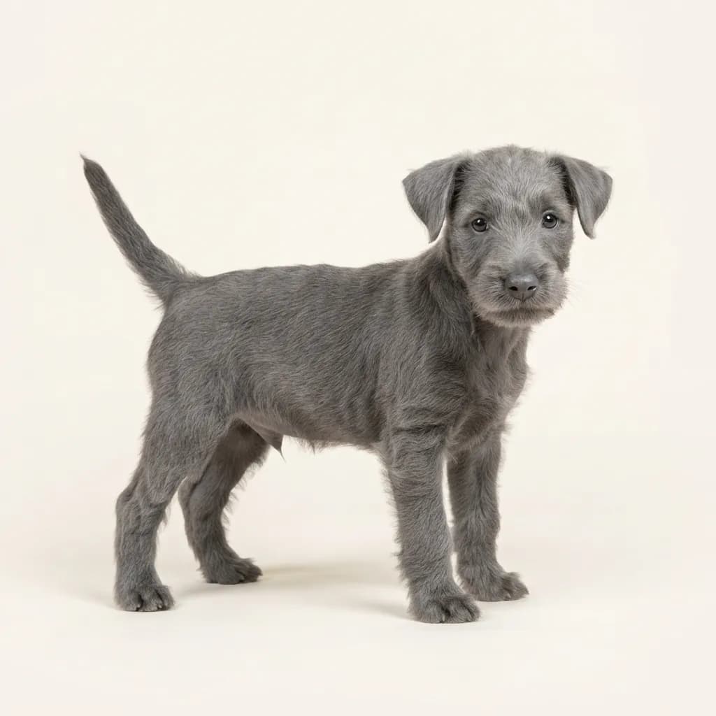 Lakeland Terrier in Blau — Fellfarbe und Aussehen