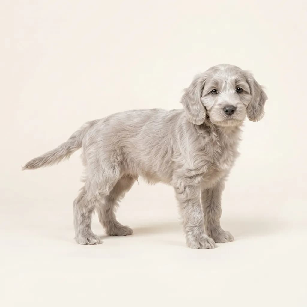 Cockapoo in Silber — Fellfarbe und Aussehen