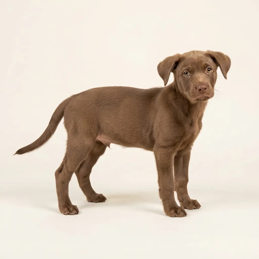 Mountain Cur in Braun — Fellfarbe und Aussehen