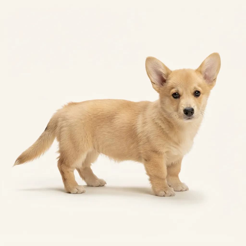 Welsh Corgi Pembroke in Falbfarben — Fellfarbe und Aussehen