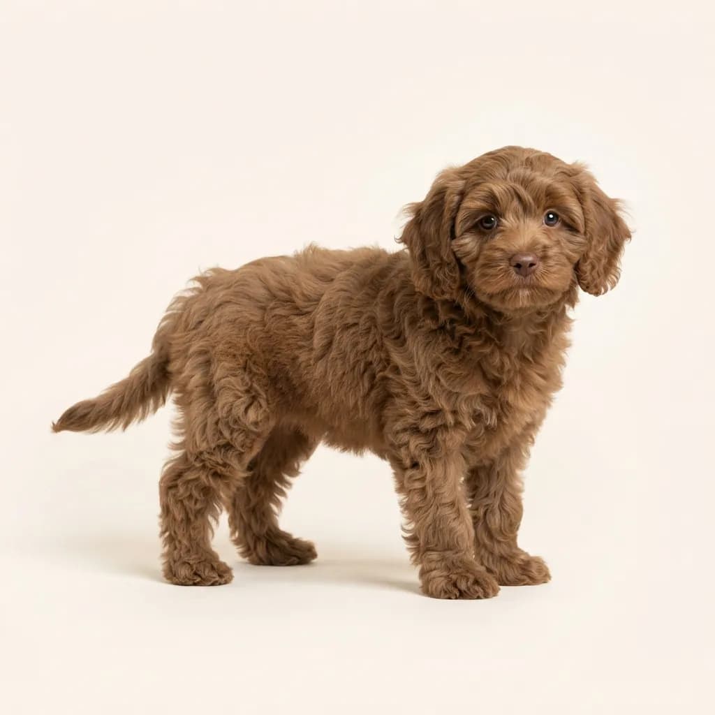 Cavapoo in Braun — Fellfarbe und Aussehen