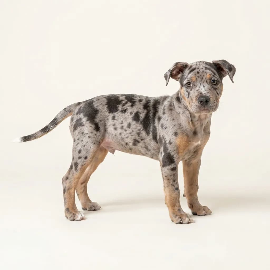 American Pit Bull Terrier in Merle (Tiger) — Fellfarbe und Aussehen