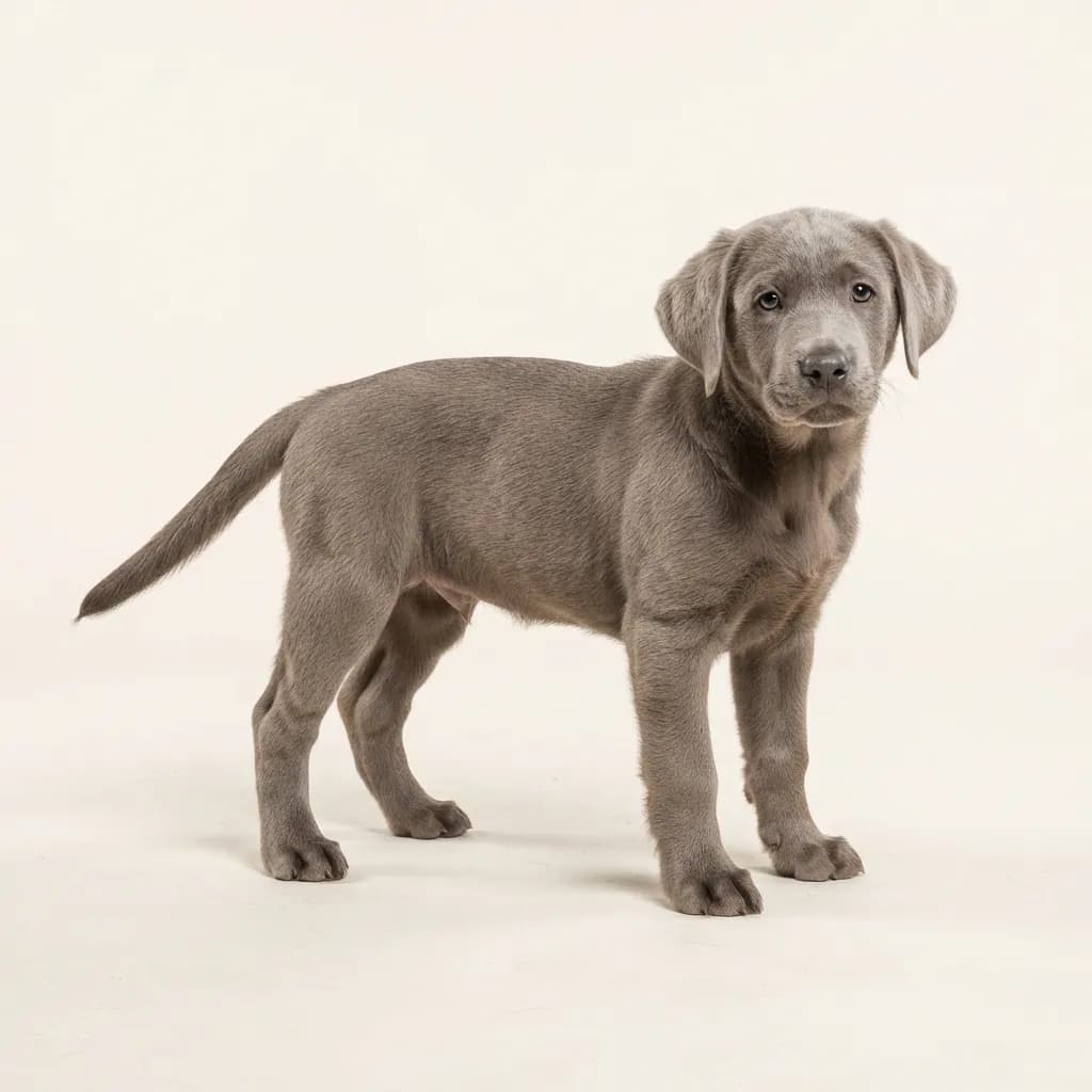 Labrador Retriever in Silber — Fellfarbe und Aussehen