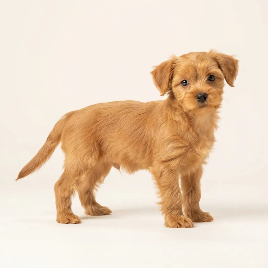 Yorkshire Terrier in Goldfarben — Fellfarbe und Aussehen