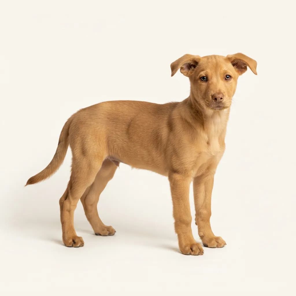 Carolina Dog in Tan — Fellfarbe und Aussehen