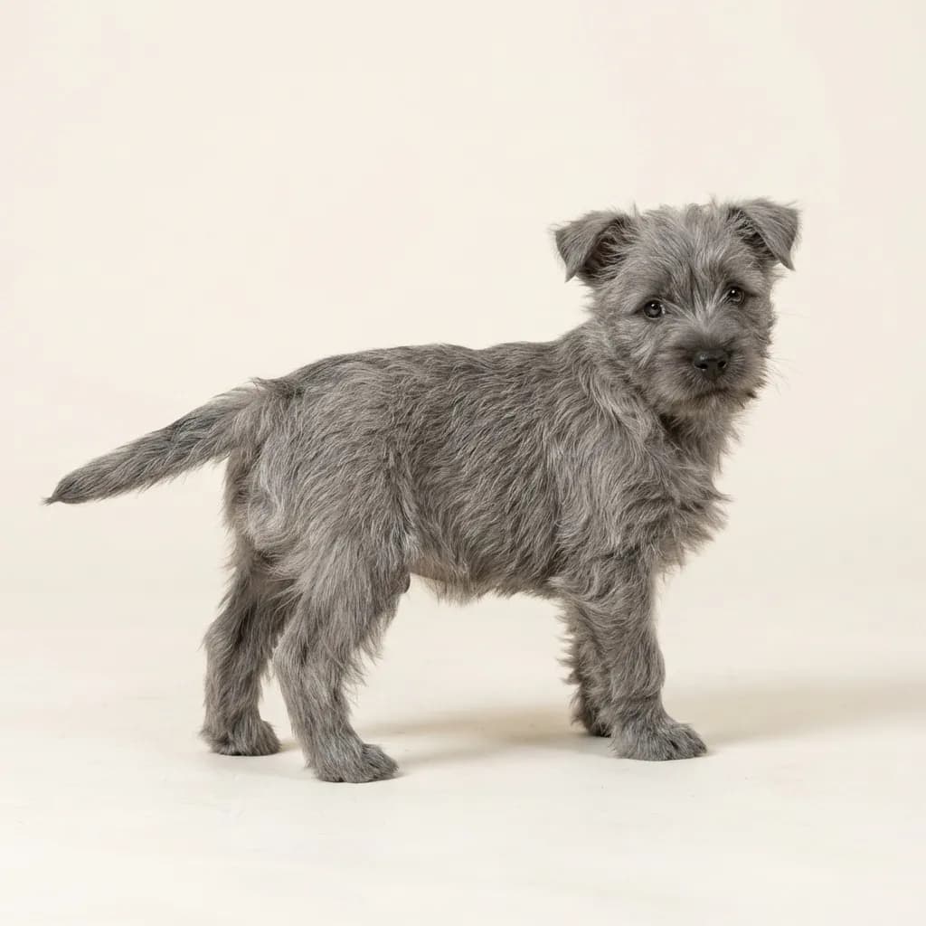Cairn Terrier in Grau — Fellfarbe und Aussehen