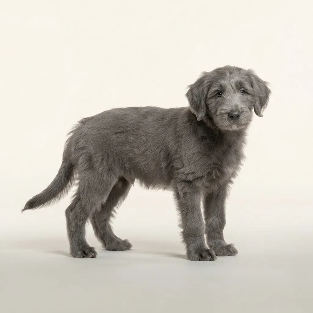 Bearded Collie in Grau — Fellfarbe und Aussehen