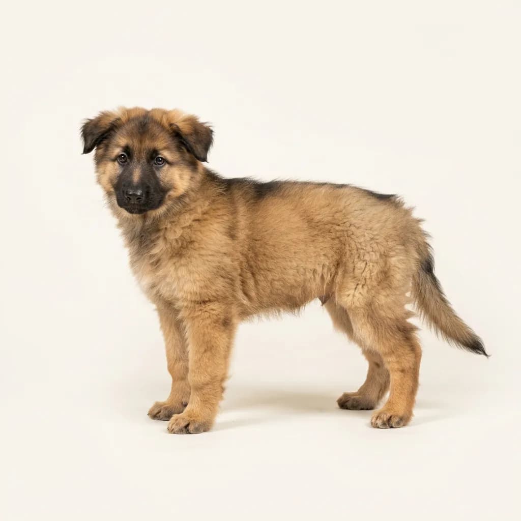 Germanischer Bärenhund in Zobel — Fellfarbe und Aussehen