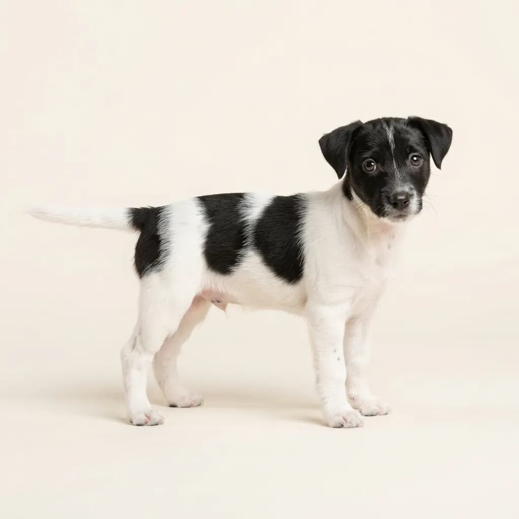 Teddy Roosevelt Terrier in Gescheckt — Fellfarbe und Aussehen