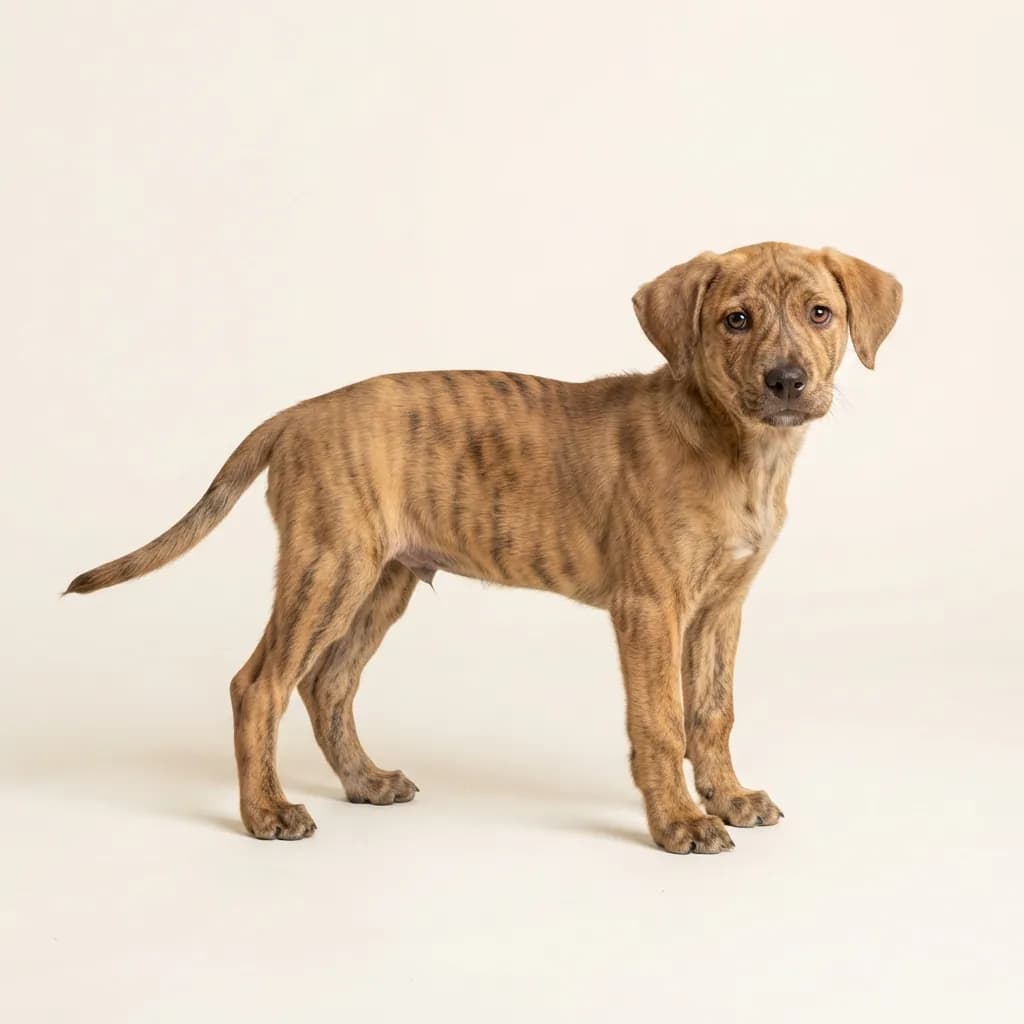Mountain Cur in Gestromt — Fellfarbe und Aussehen