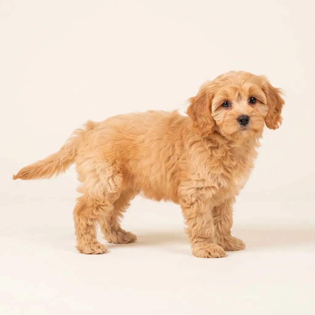 Cavachon in Apricot — Fellfarbe und Aussehen