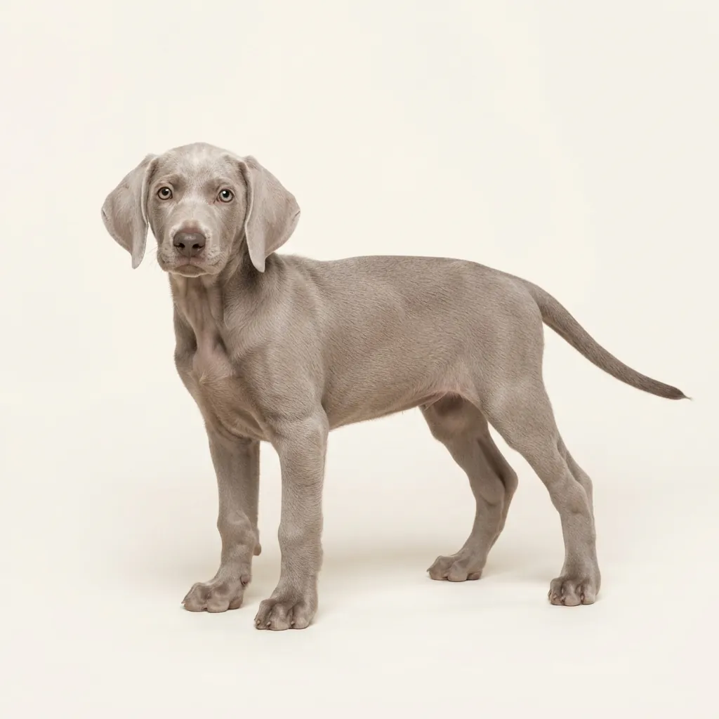 Silver Short-haired Weimaraner — coat colour and appearance