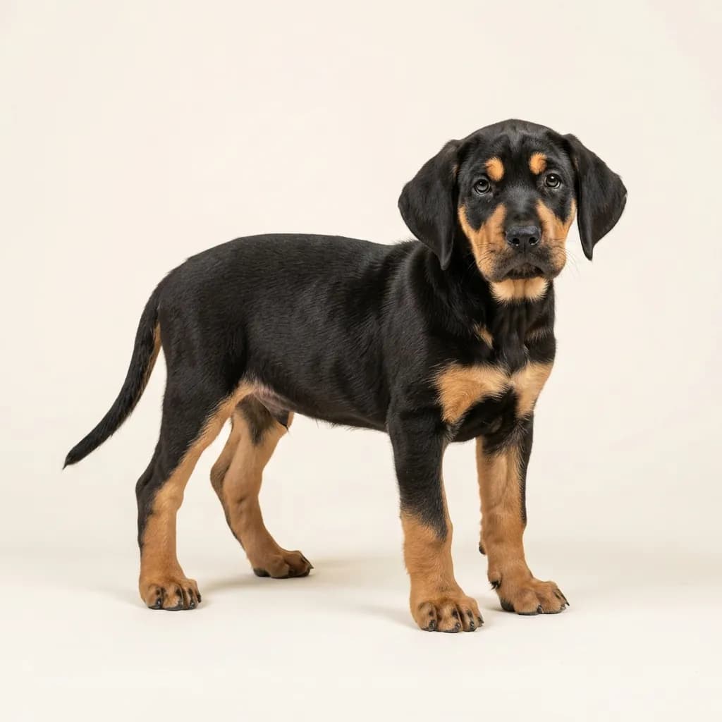 Fila Brasileiro in Schwarz mit Loh — Fellfarbe und Aussehen