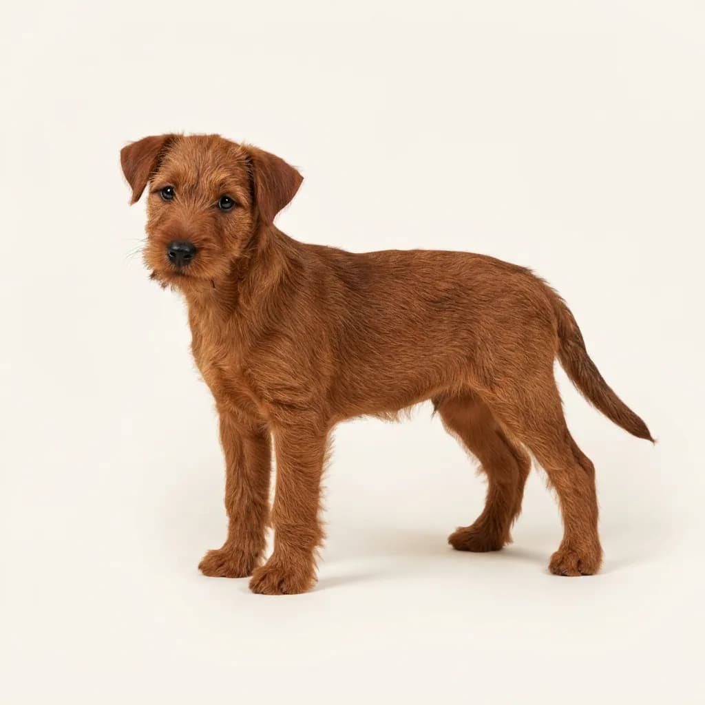 Lakeland Terrier in Rot — Fellfarbe und Aussehen