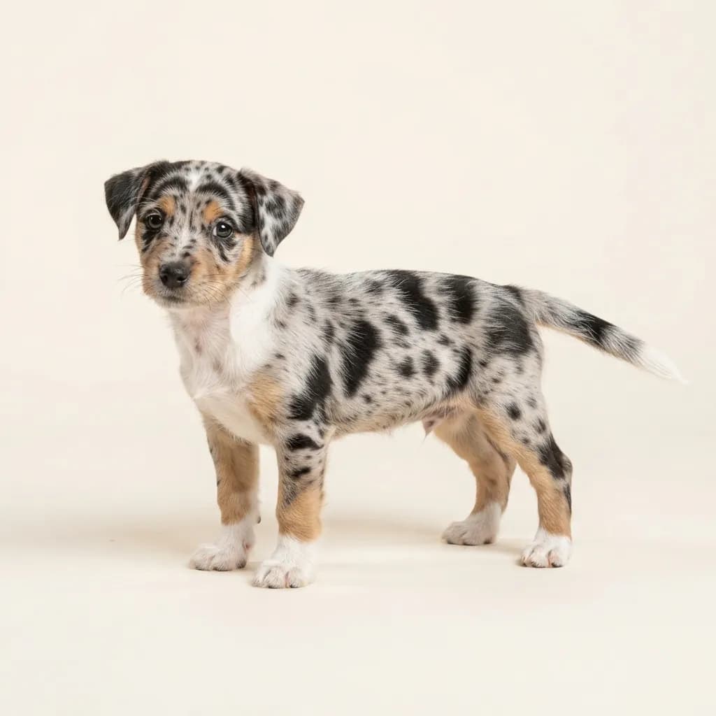 Jack Russell Terrier in Merle (Tiger) — Fellfarbe und Aussehen