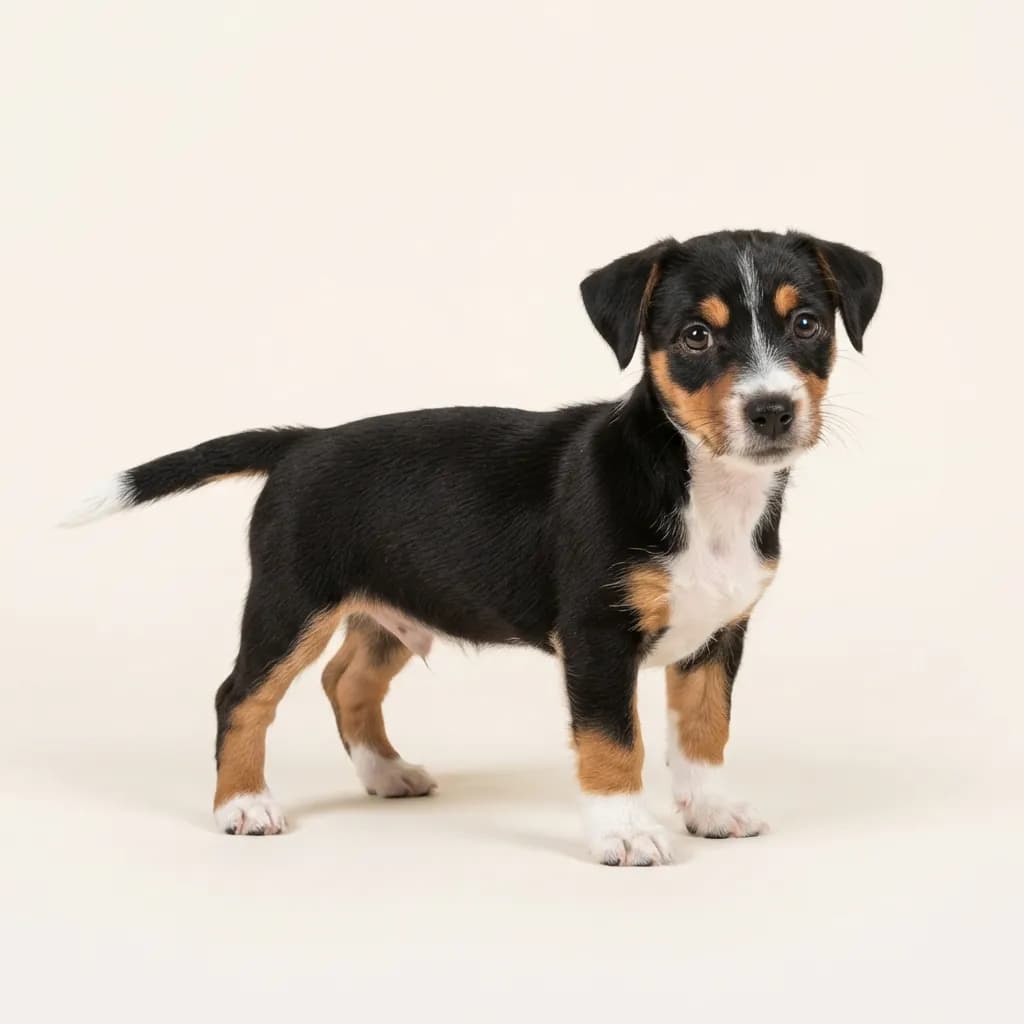 Jack Russell Terrier in Dreifarbig (Tricolor) — Fellfarbe und Aussehen